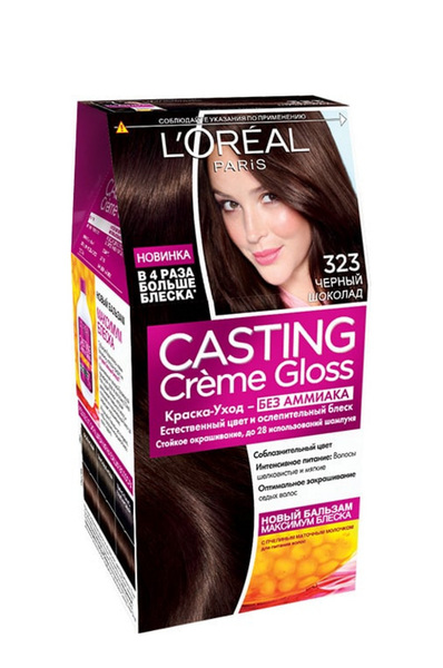 L`Oreal Paris Casting Creme Gloss Фарба для волосся 323 - Терпкий Мокко