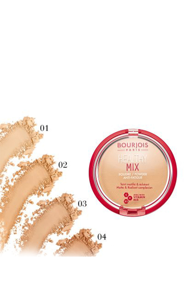 Bourjois Healthy Mix Powder Компактна пудра для обличчя 02 light beige