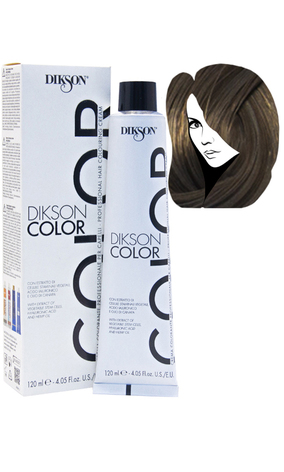 Dikson Professional Hair Colouring Cream Фарба для волосся 7.11 - блондин попелястий