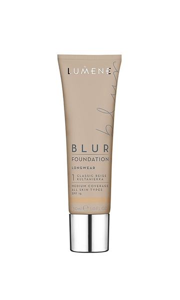 Lumene Blur Foundation SPF15 Вдосконалювальний тональний крем 1 - Classic Beige