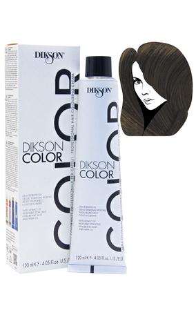 Dikson Professional Hair Colouring Cream Фарба для волосся 4.0 - світло коричневий