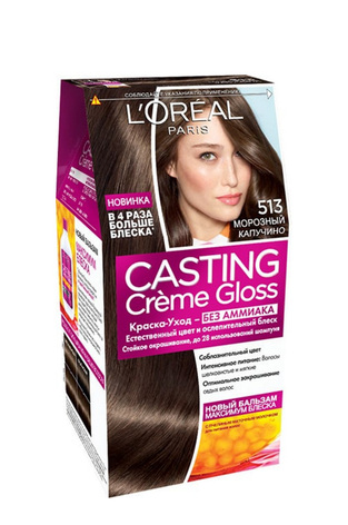 L`Oreal Paris Casting Creme Gloss Фарба для волосся 513 - Морозний капучіно