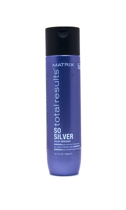 Matrix Total Results Color Obsessed So Silver Shampoo Шампунь для нейтралізації небажаних жовтих напівтонів волосся відтінків блонд