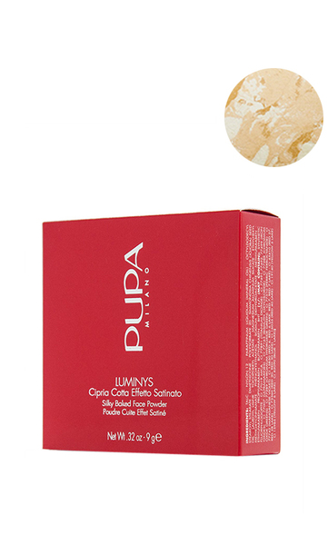 Pupa Luminys Silky Baked Face Powder Пудра для обличчя компактна (запечена) 01- Ivory Beige