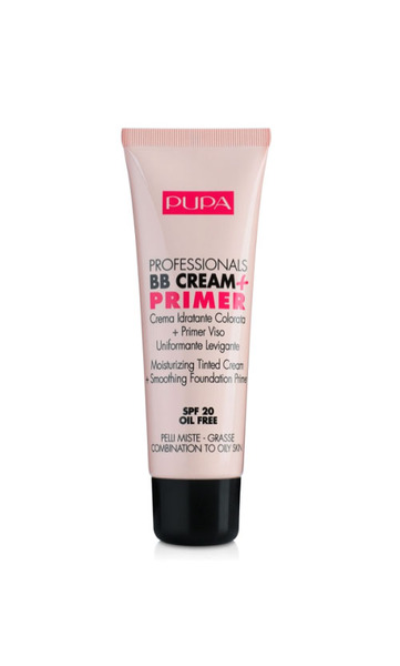 Pupa Profesional BB Cream + Primer For Combination To Oily Skin Тонуючий для жирної шкіри 001 - Nude