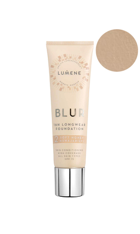 Lumene Blur Foundation SPF15 Вдосконалювальний тональний крем 2 - Soft Honey