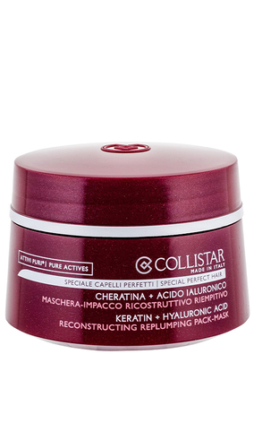 Collistar Ricostrutive Riempitivo Keratin - Маска, Що Відновлює з Кератином і Гіалуроновою кислотою