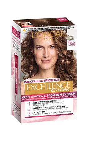 L'Oreal Paris Excellence Creme Фарба для волосся 600 - Темно-русий