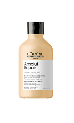 L`Oreal Prof. Absolut Repair Gold Quinoa + Protein Shampoo Шампунь для інтенсивного відновлення пошкодженого волосся