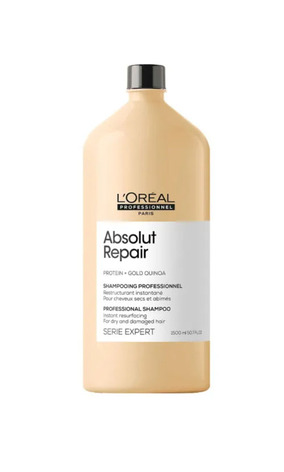 L`Oreal Prof. Absolut Repair Gold Quinoa + Protein Shampoo Шампунь для інтенсивного відновлення пошкодженого волосся