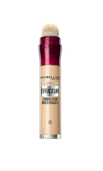 Maybelline New York Instant Anti-Age The Eraser Concealer Консилер для шкіри обличчя 02 nude