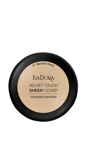 IsaDora Velvet Touch Sheer Cover Пудра Компактная 41 Neutral Ivory