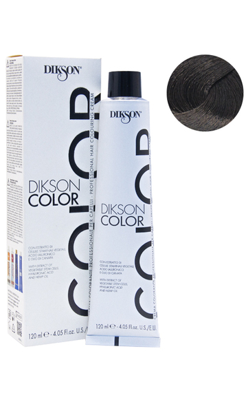 Dikson Professional Hair Colouring Cream Фарба для волосся 4.111 - каштановий з попелястим відтінком