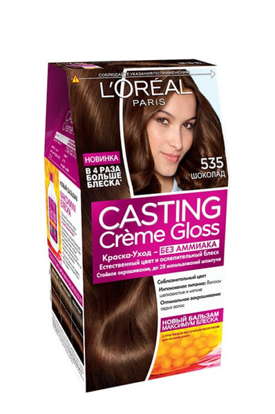 L`Oreal Paris Casting Creme Gloss Фарба для волосся 535 - Шоколад