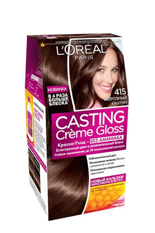 L`Oreal Paris Casting Creme Gloss Фарба для волосся 415 - Морозный каштан