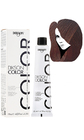 Dikson Professional Hair Colouring Cream Фарба для волосся 7.24 - бежево-русявий з мідним відтінком