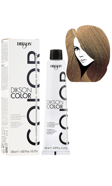 Dikson Professional Hair Colouring Cream Фарба для волосся 6.32 - темний білявий яскравий