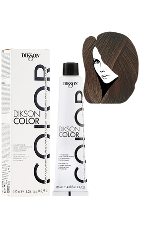 Dikson Professional Hair Colouring Cream Фарба для волосся 6.13 - бурштиновий