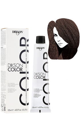 Dikson Professional Hair Colouring Cream Фарба для волосся 5.331 - каштан