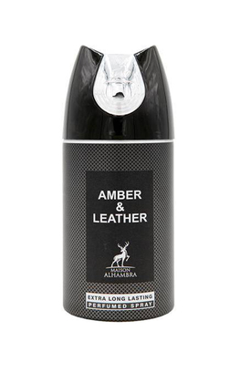 Maison Alhambra Amber&Leather - Парфумований дезодорант-спрей