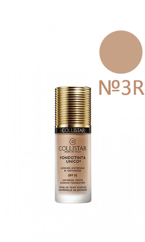 Collistar Unico Foundation SPF15 Омолоджуючий тональний крем - 3R Rose Beige