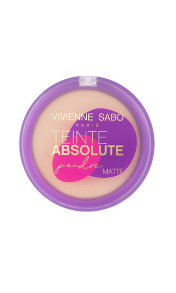 Vivienne Sabo Teinte Absolute Matte Матова пудра з ефектом оголеної шкіри 03 cвітло-персиковий