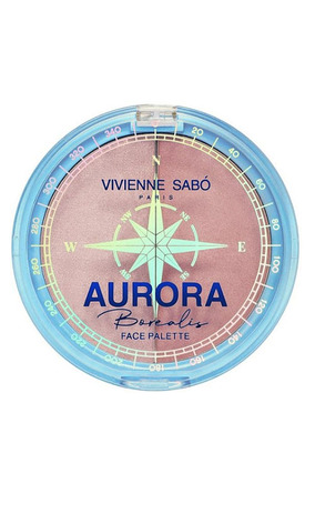 Vivienne Sabo Aurora Borealis Face Palette Палетка для скульптурування обличчя (01)