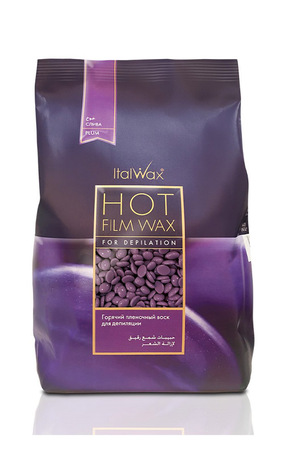 ItalWax Plum Wax Віск для депіляції плівковий у гранулах "Слива"