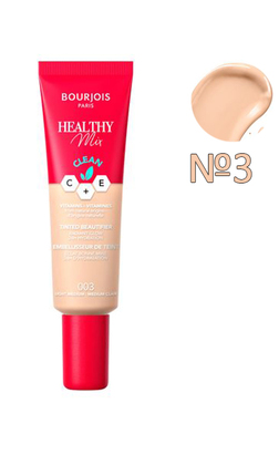 Bourjois Healthy Mix Clean Зволожуючий тональний флюїд (03) Light Medium