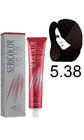 Brelil Sericolor Coloring Cream Фарба для волосся 5.38 (Light Chocolate Brown)