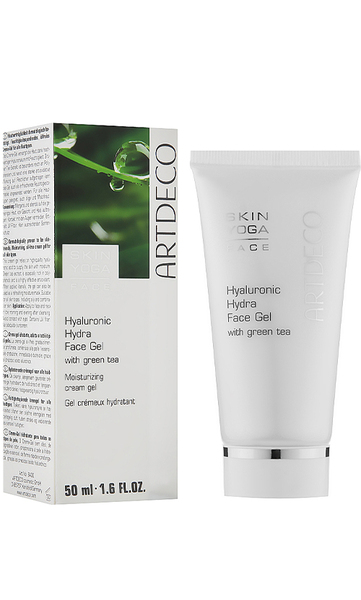 Artdeco Hyaluronic Hydra Face Gel with Green Tea Швидко вбираючий освіжаючий гель