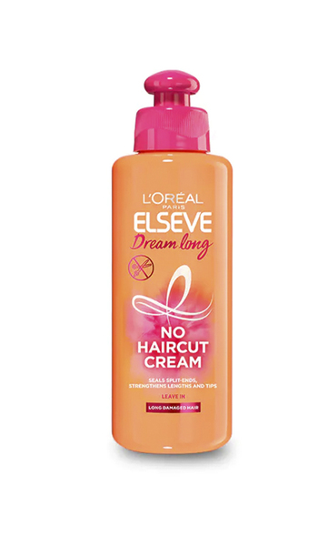 L'Oreal Paris Elseve Dream Long крем-догляд для довгого пошкодженого волосся ні ножицям