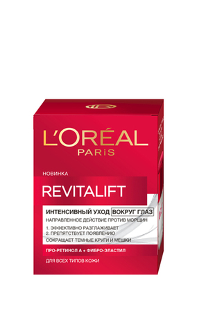 L`Oreal Paris Revitalift Anti-Wrinkle Eye Cream Інтенсивний крем-догляд для шкіри навколо очей проти темних кіл і зморшок