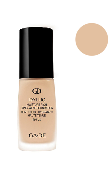 Ga-De Idyllic Moisture Rich Long-Wear Hydrating Foundation Тон крем стійкий - 302 (Tender Beige)