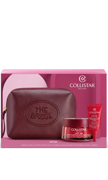 Collistar ULTRA-LIFTING FACE AND NECK CREAM 50ml+ULTRA-LIFTING EYE CONTOUR CREAM5ml+Gocce+Bag