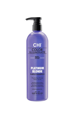 CHI Ionic Color Illuminate Shampoo Відтінковий шампунь Платиновий блонд