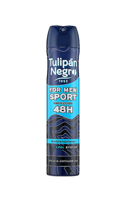 Tulipan Negro Antiperspirant Дезодорант-антиперспірант FOR MEN SPORT