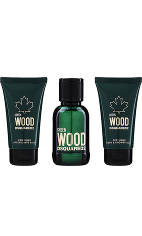 Dsquared2 Green Wood Pour Homme (edt 50 ml + 50 ml sg + 50 ml bl)