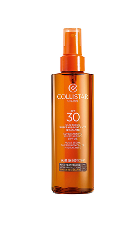 Collistar Sun Care Supertanning Moisturizing Dry Oil SPF30 Суха олія для засмаги