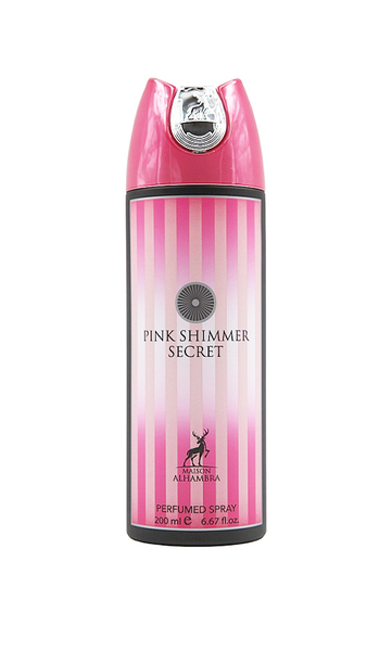 Alhambra Pink Shimmer Secret - Парфумований дезодорант-спрей