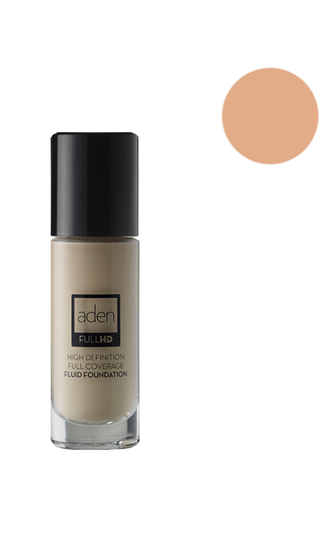 Aden Cosmetics High Definition Fluid Foundation Тональний флюїд HD-02 Ivory