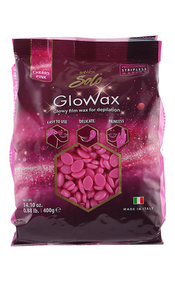 ItalWax Solo GloWax Cherry Pink Плівковий віск для депіляції "Рожева вишня"