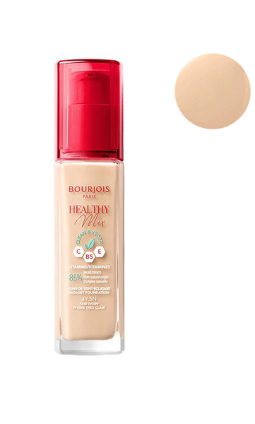 Bourjois Healthy Mix Clean & Vegan Зволожувальна тональна основа (49.5N) Fair Ivory