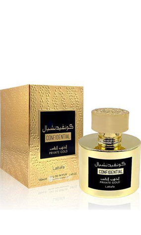 Lattafa Perfumes Confidential Private Gold (Tester)