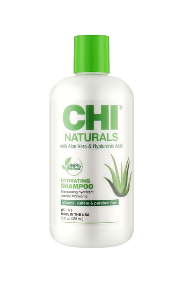 CHI Naturals With Aloe Vera Hydrating Shampoo М`який безсульфатний шампунь для всіх типів волосся