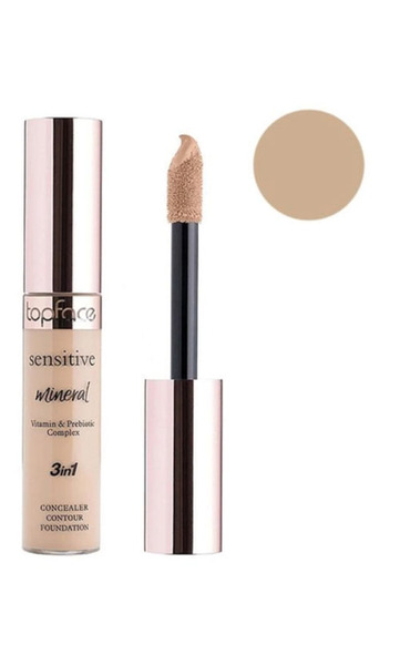 TopFace Sensitive Mineral 3 in 1 Concealer Консилер для обличчя 004