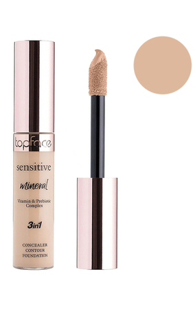 TopFace Sensitive Mineral 3 in 1 Concealer Консилер для обличчя 005