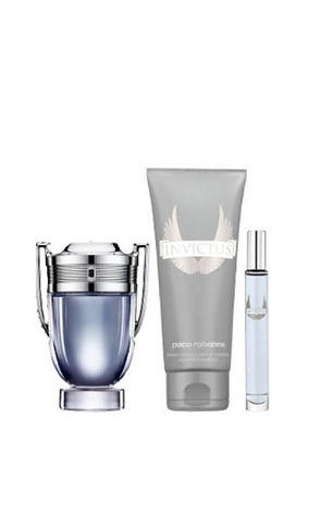 Paco Rabanne Invictus ( edt 100 ml+100 all over shampoo +10 ml mini)