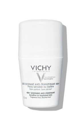 Vichy Sensitive Anti-Transpirant 48H2 Кульковий дезодорант-антиперспірант "48 годин. Для чутливої шкіри"