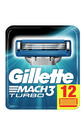 Gillette Змінні касети Mach 3 Turbo (12шт.в упаковці)